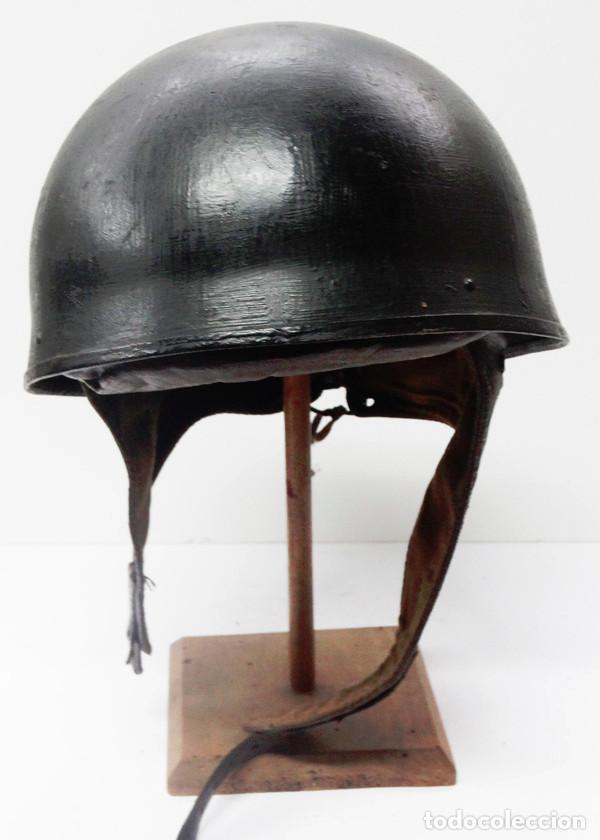 Militaria: CASCO INGL&Eacute;S MODELO &rdquo;DISPATCH RIDER&rdquo; A&Ntilde;O 1943 - Foto 1