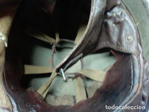 Militaria: CASCO INGL&Eacute;S MODELO &rdquo;DISPATCH RIDER&rdquo; A&Ntilde;O 1943 - Foto 8