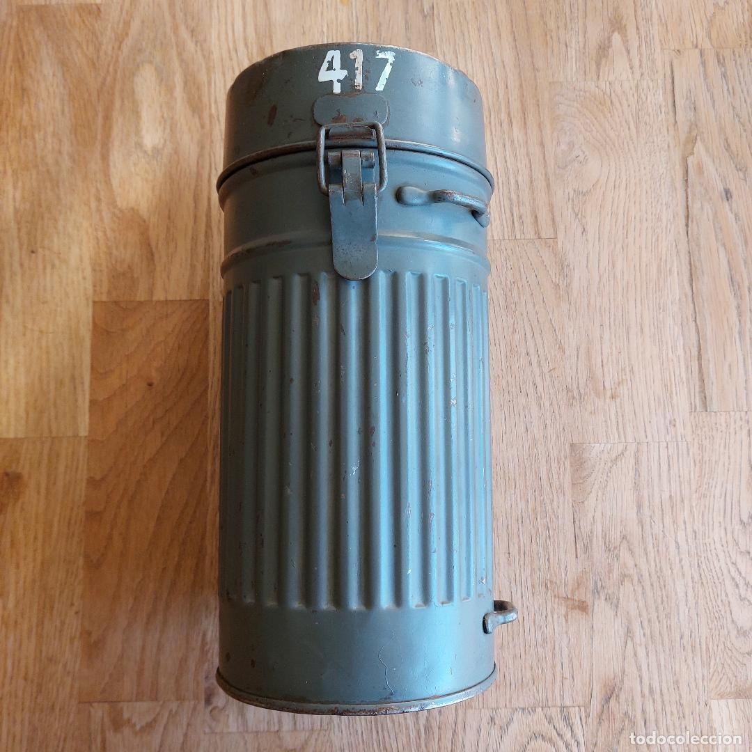 Militaria: Bote de mascara antigas aleman, AUER - Foto 1