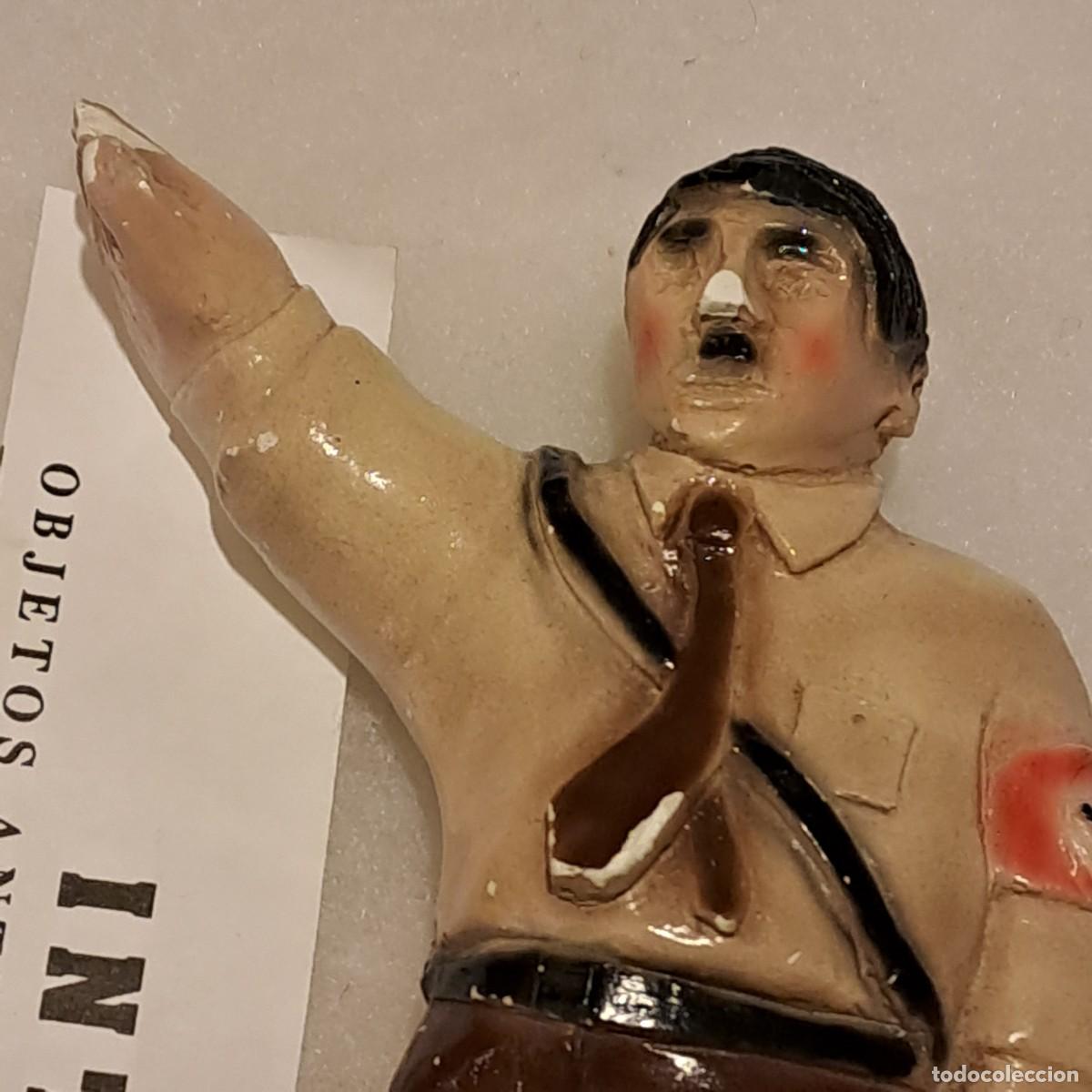 Militaria: Placa caricaturesca de Adolf Hitler - Foto 2