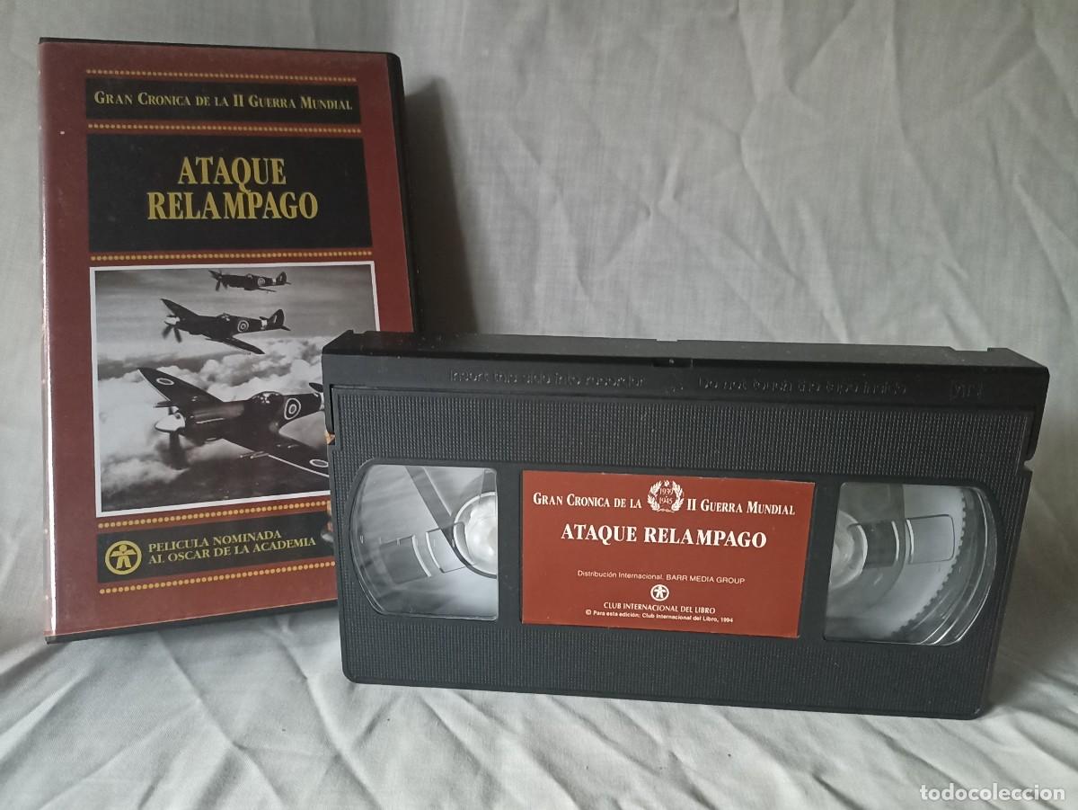 Militaria: Ataque relampago, documental b&eacute;lico VHS de 1994 - Foto 1