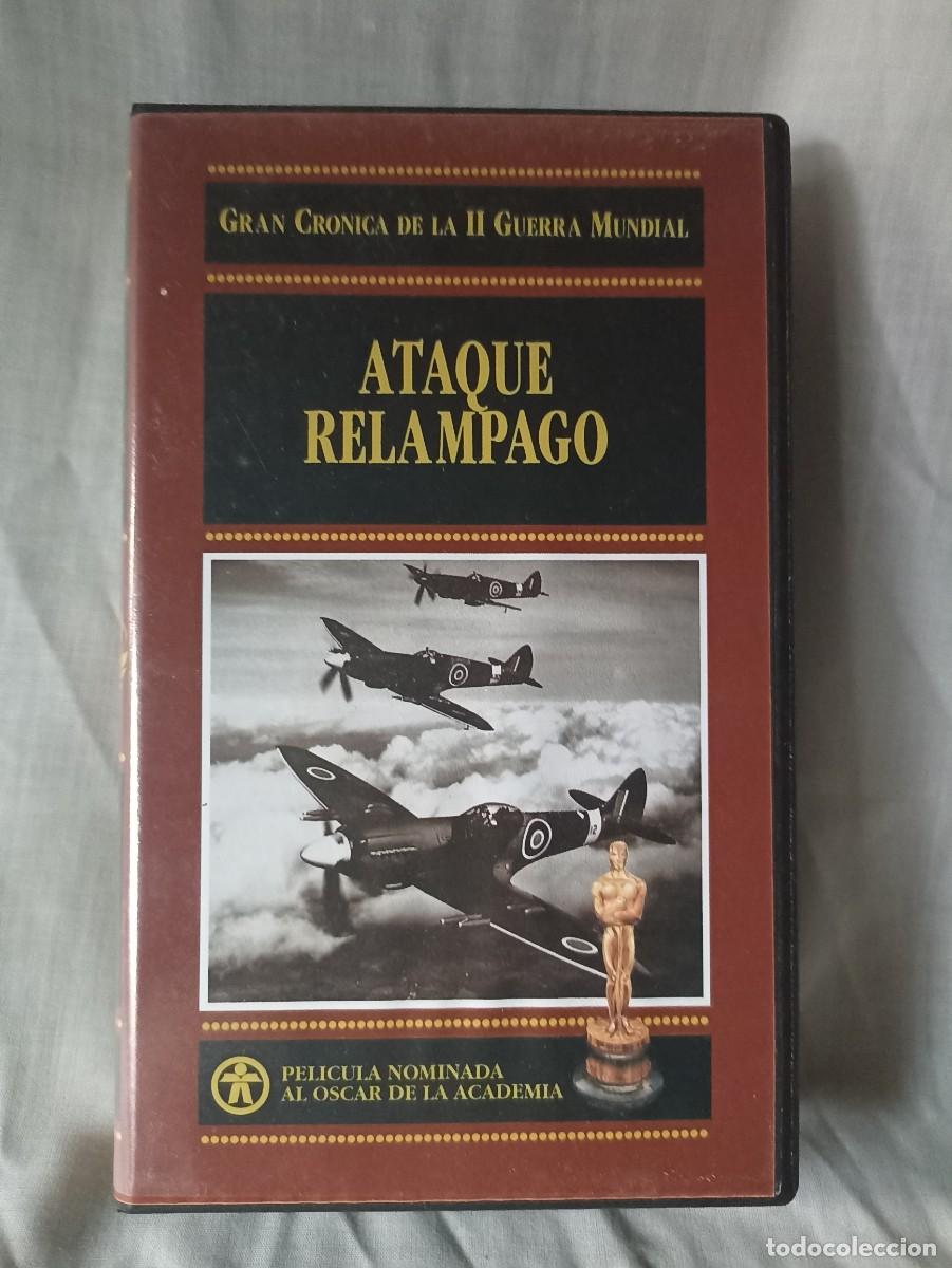 Militaria: Ataque relampago, documental b&eacute;lico VHS de 1994 - Foto 2