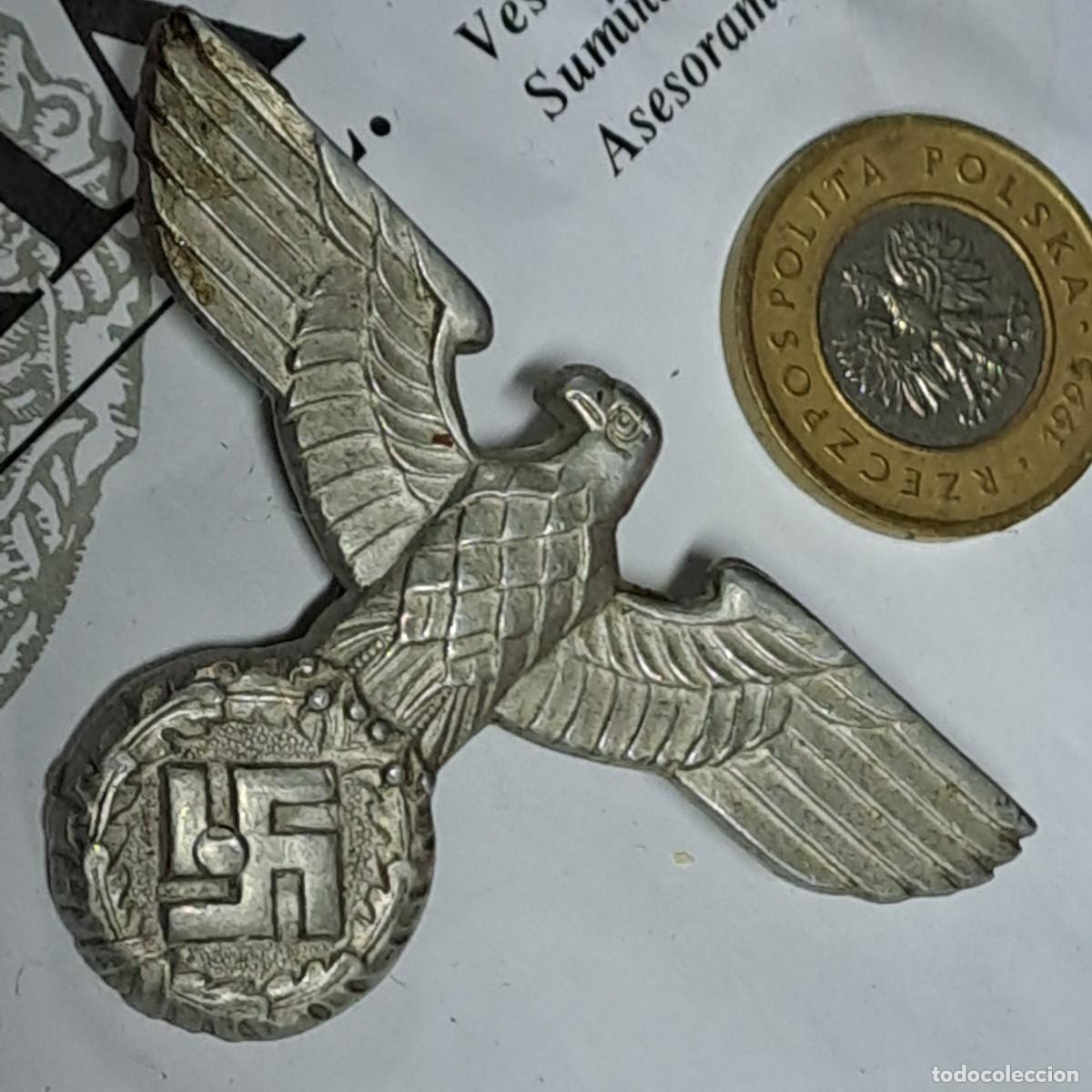 Militaria: &Aacute;guila gorra de NSDAP - Foto 3