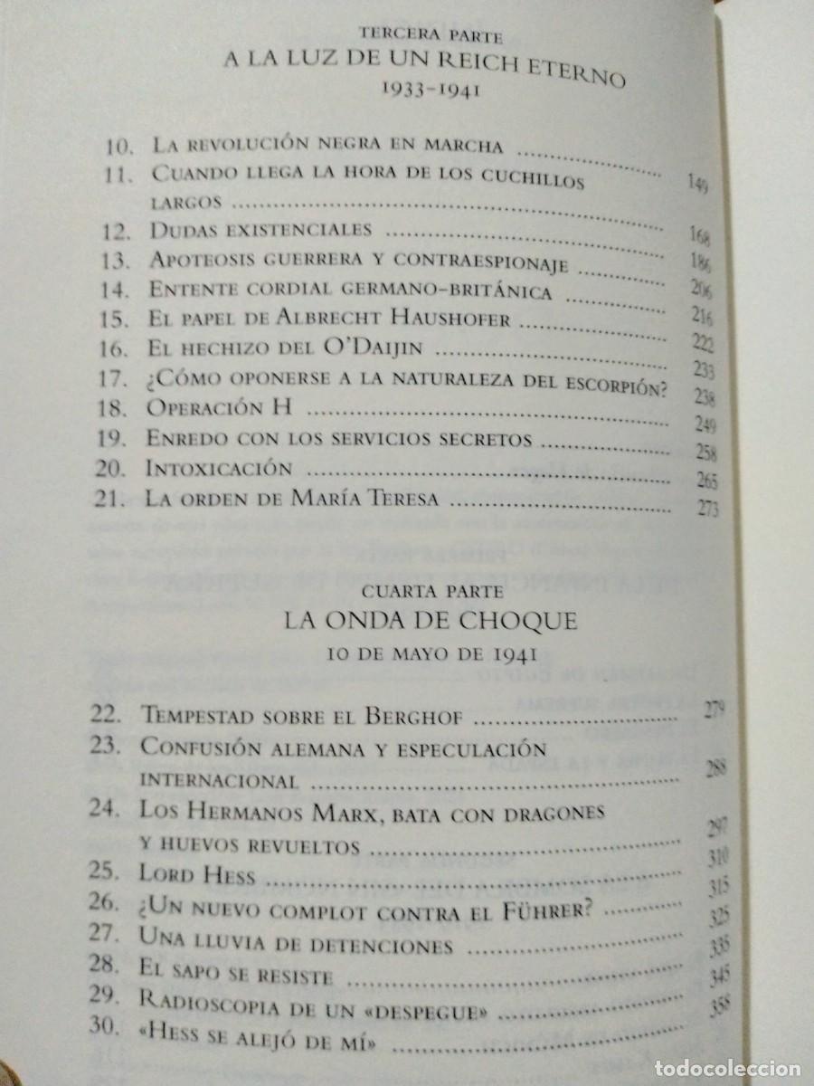 Militaria: PIERRE SERVENT. RUDOLF HESS . ESFERA DE LOS LIBROS - Foto 3
