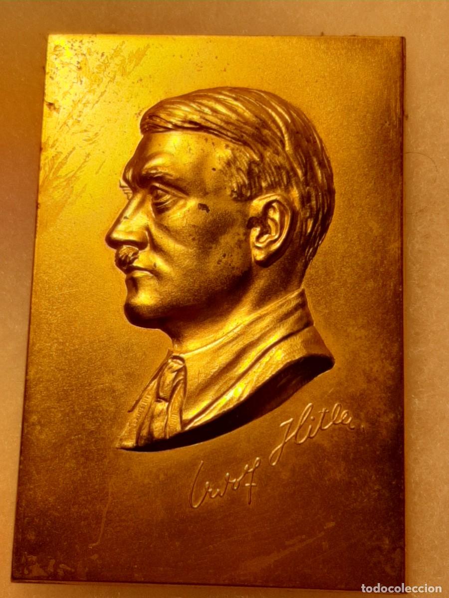 Militaria: PLACA MERITO ADOLFO HITLER - Foto 1
