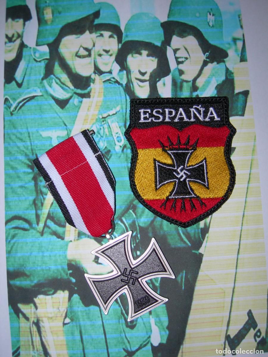 Militaria: LOTE DIVISI&Oacute;N AZUL (REPRO.) - Foto 3