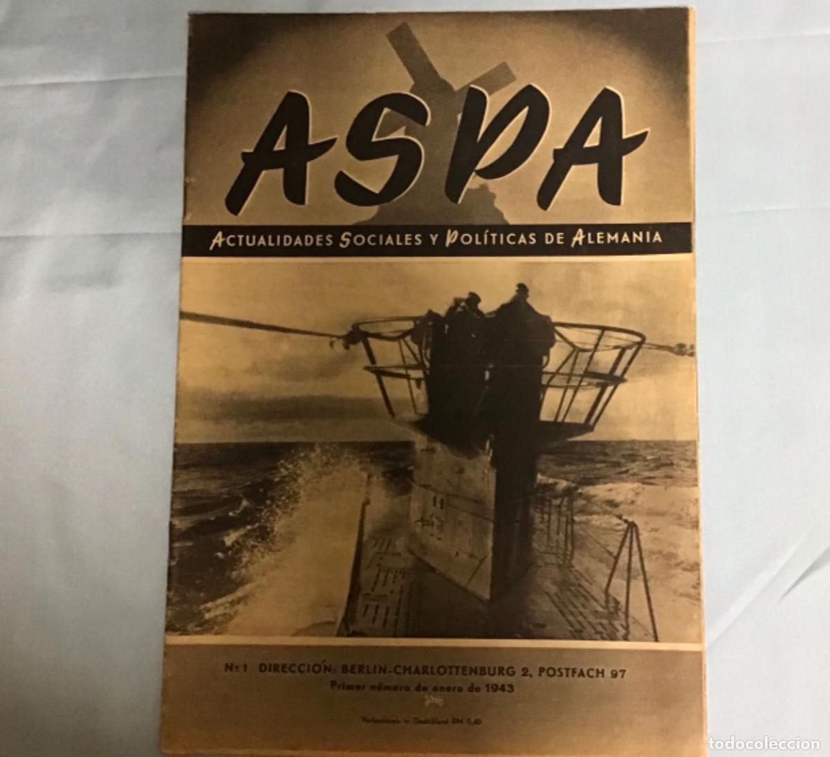 Militaria: ASPA N&ordm; 1, A&Ntilde;O 1943 - Foto 1