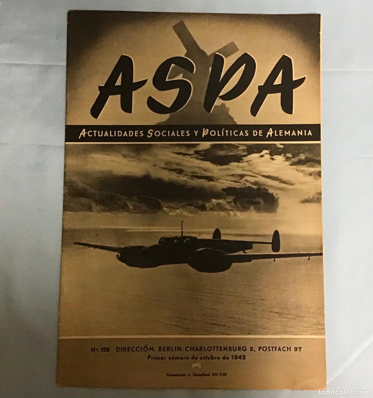 Militaria: ASPA N&ordm; 129, A&Ntilde;O 1942 - Foto 1