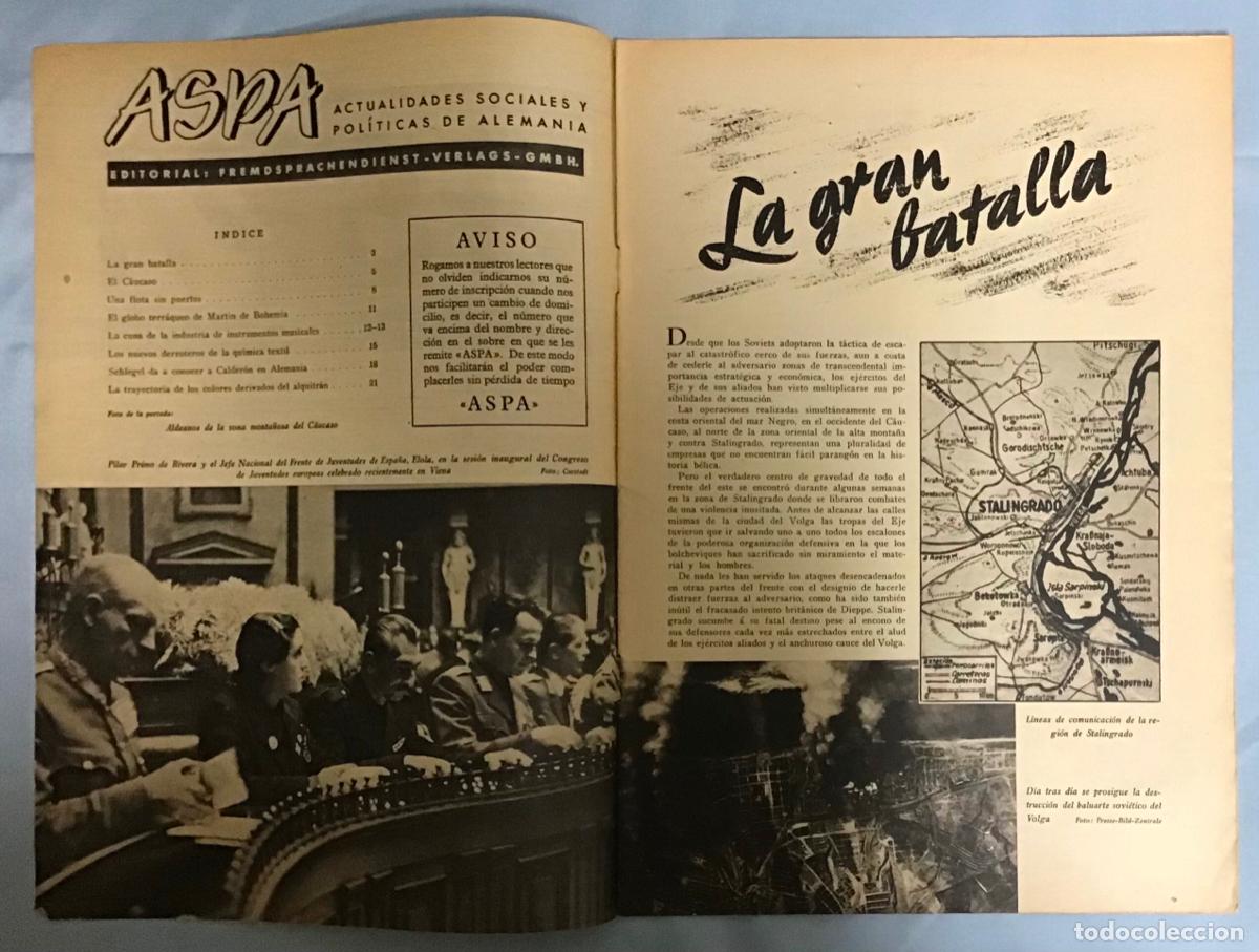 Militaria: ASPA N&ordm; 130, A&Ntilde;O 1942 - Foto 7