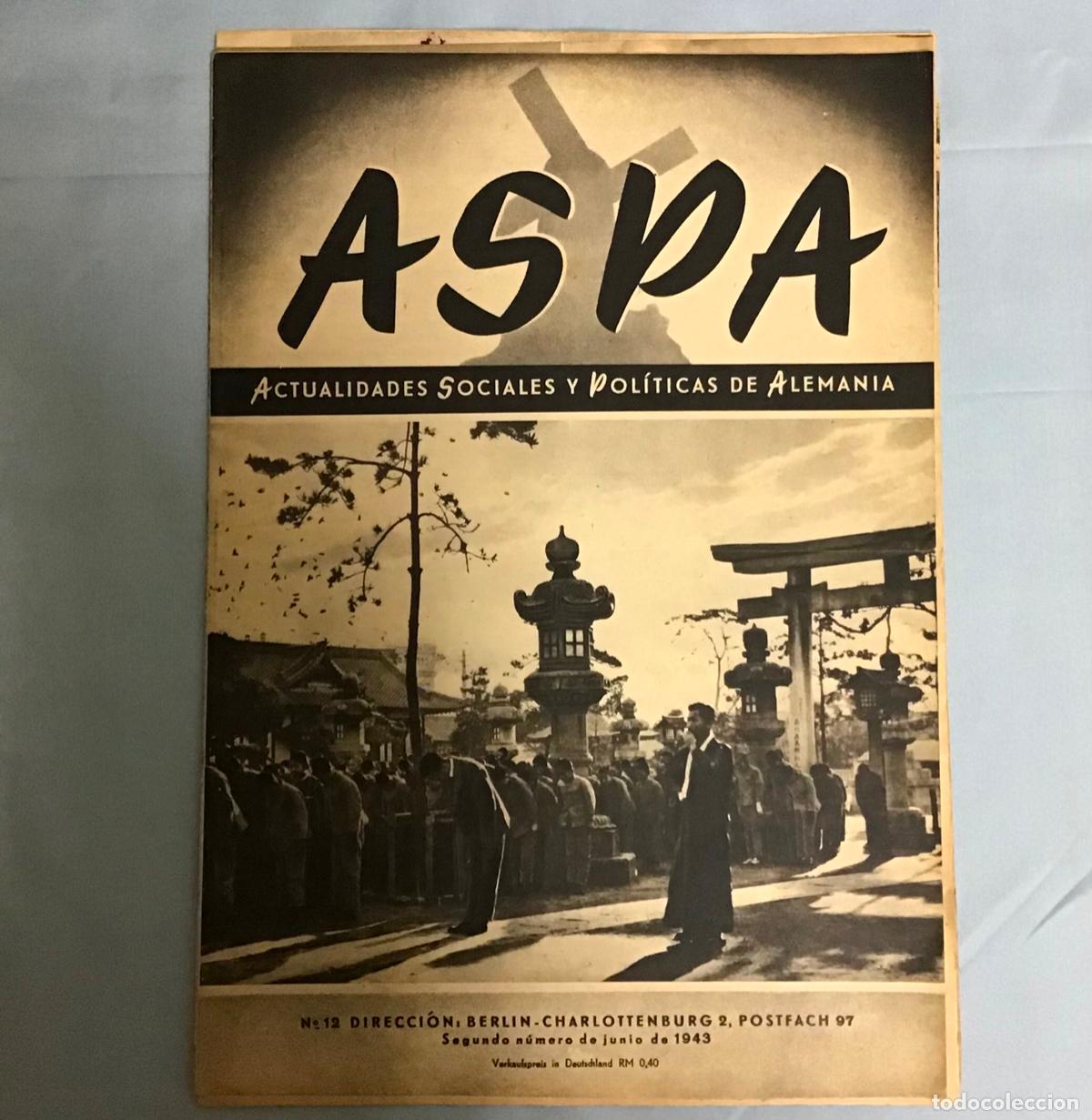 Militaria: ASPA N&ordm; 12, A&Ntilde;O 1943 - Foto 1