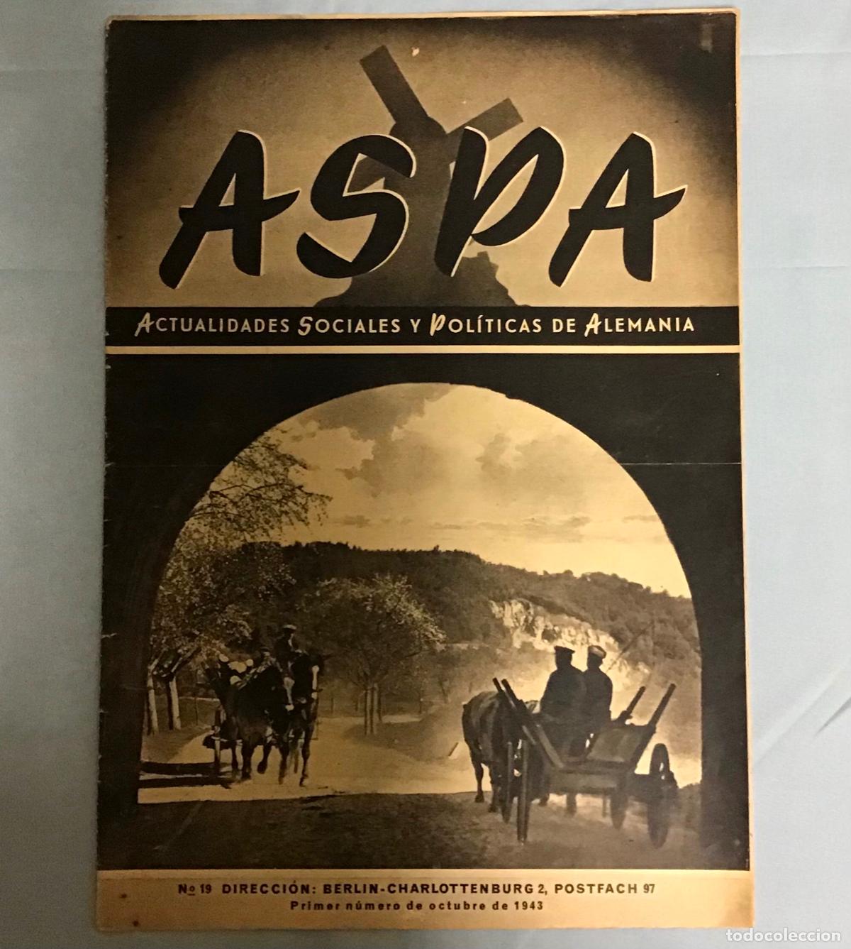 Militaria: ASPA N&ordm; 19, A&Ntilde;O 1943 - Foto 1