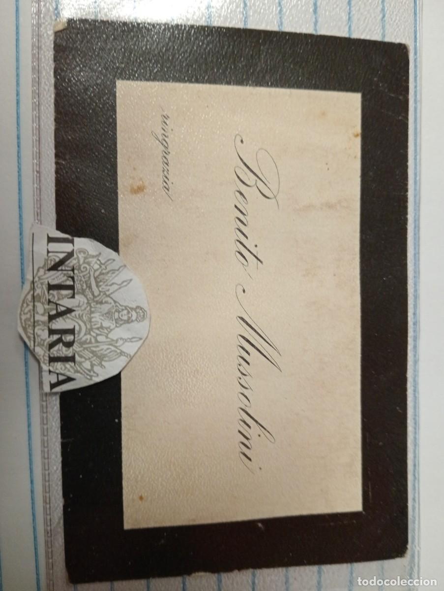 Militaria: Conjunto personal de Mussolini - Foto 4