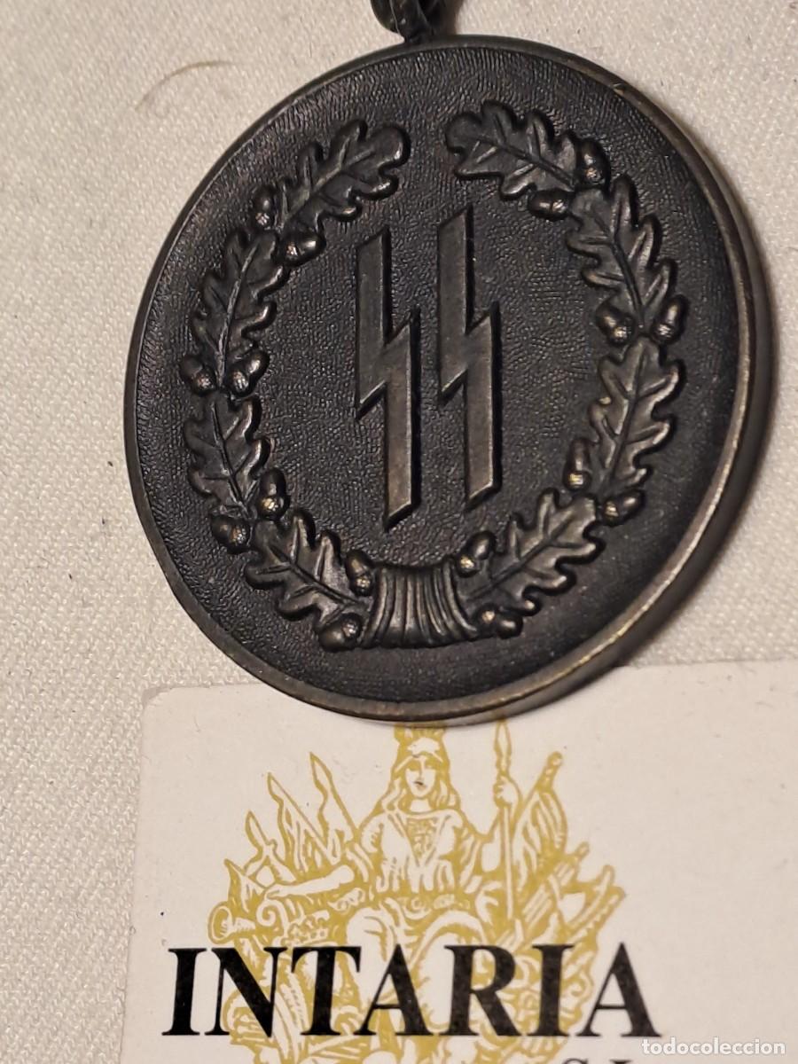 Militaria: Medalla de 4 a&ntilde;os en SS - Foto 2