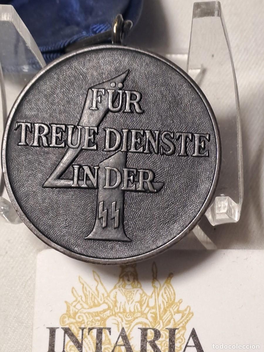 Militaria: Medalla de 4 a&ntilde;os en SS - Foto 3