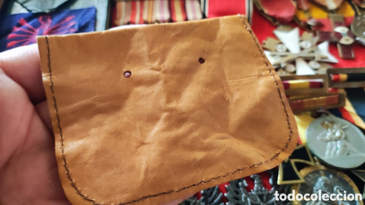 Militaria: Placa, divisi&oacute;n azul. Identificaci&oacute;n - Foto 5