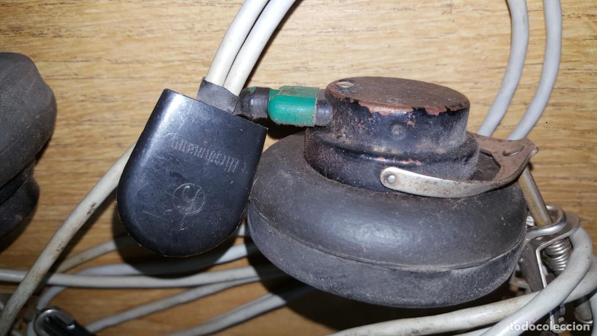 Militaria: ANTIGUO AURICULAR ALEMAN-HIRSCHMANN - Foto 4