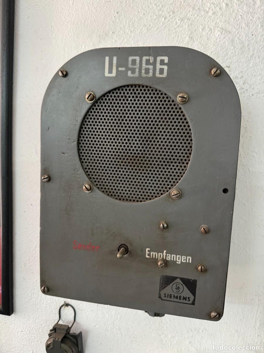 Militaria: ALTAVOZ BARCO ALEMAN - Foto 1