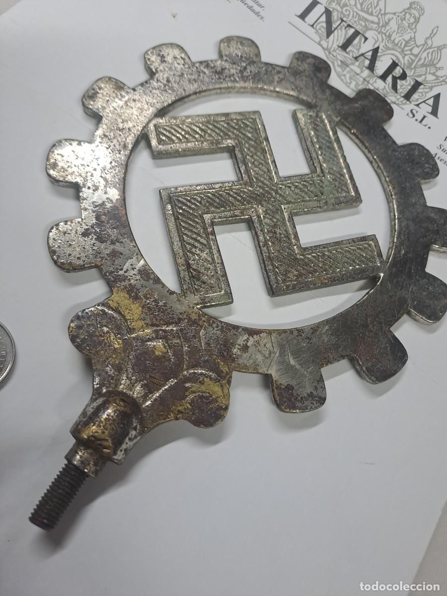 Militaria: Escudo DAF punta de Estandarte - Foto 5