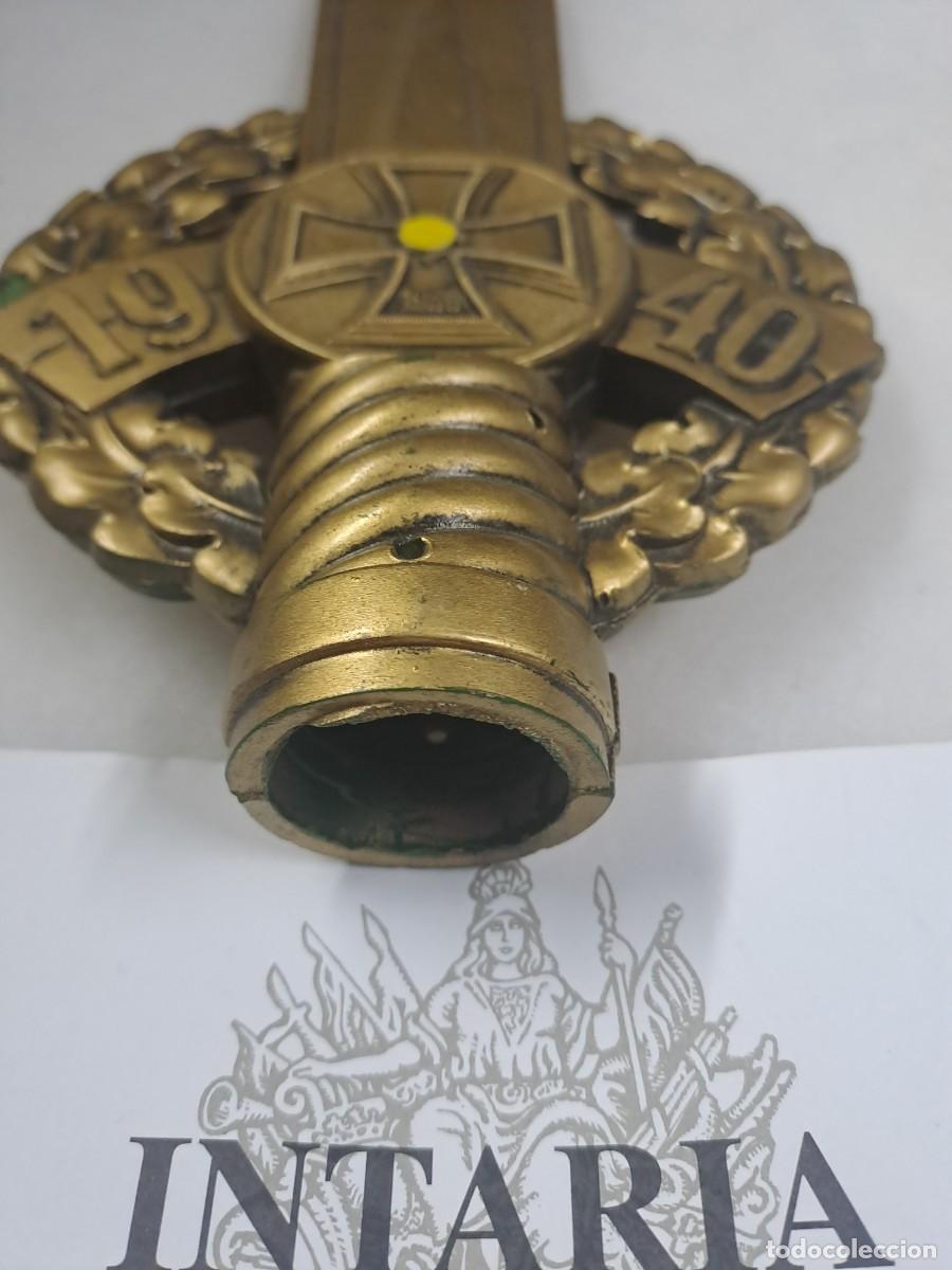 Militaria: punta de Estandarte Excombatientes - Foto 2