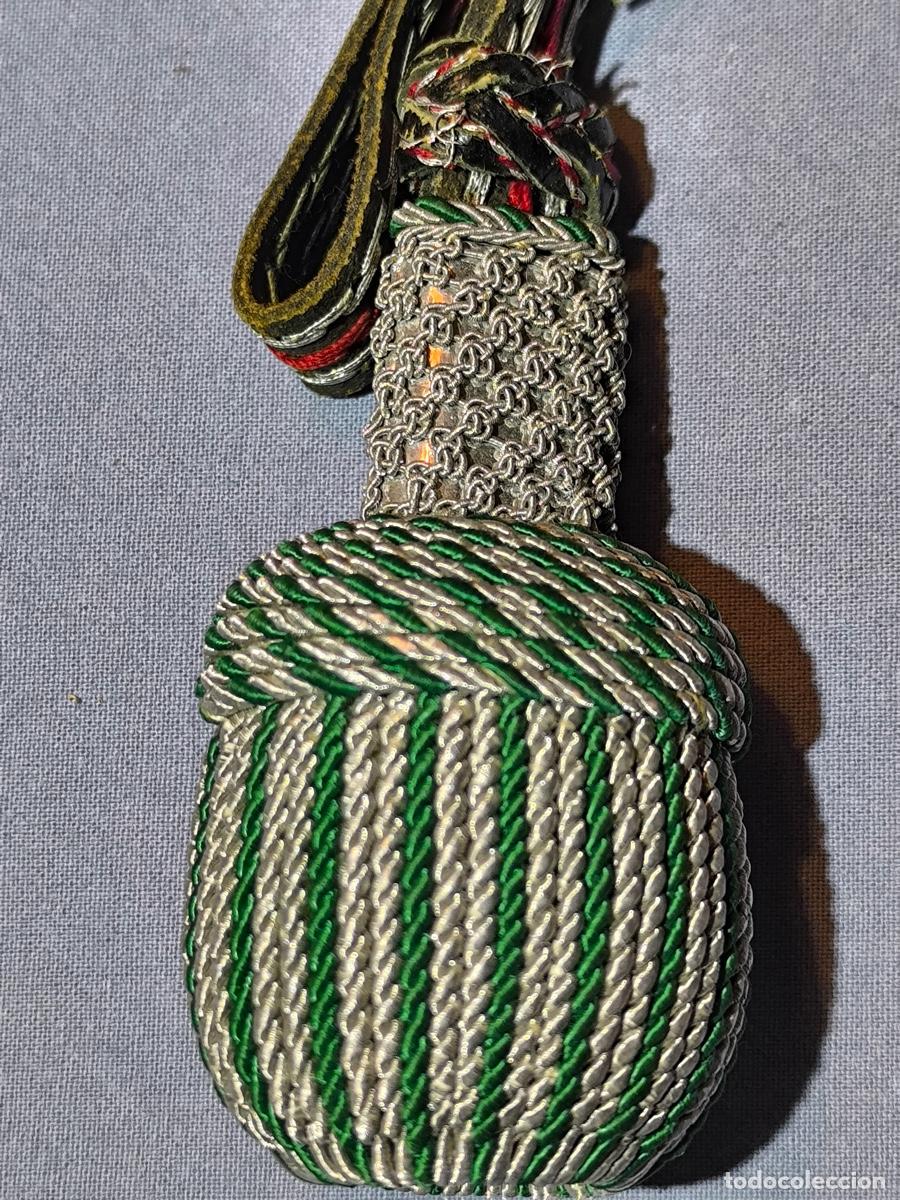Military Antiques: Dragona o borla para sable de suboficial de polic&iacute;a de fronteras alem&aacute;n. III Reich, a estrenar.