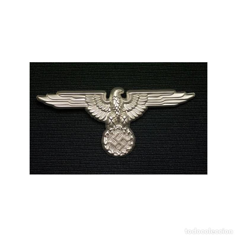 Militaria: INSIGNIA &Aacute;GUILA GORRA WAFFEN SS - SEGUNDA GUERRA MUNDIAL