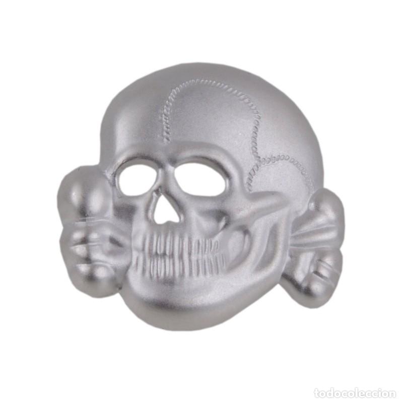Militaria: CALAVERA SS PARA GORRA - SEGUNDA GUERRA MUNDIAL