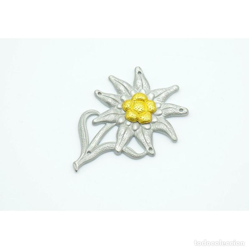 Militaria: INSIGNIA GORRA M43 EDELWEISS (PARA OFICIALES) - SEGUNDA GUERRA MUNDIAL