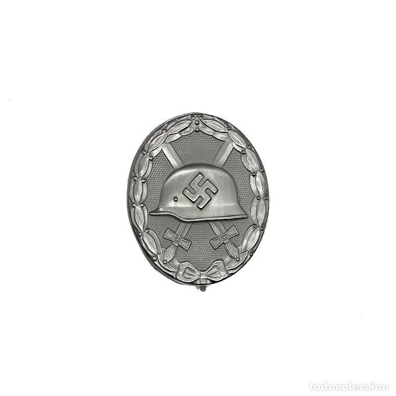 Militaria: MEDALLA DE HERIDO - PLATA - Alemania - SEGUNDA GUERRA MUNDIAL
