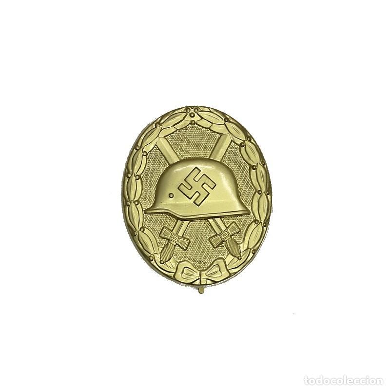 Militaria: MEDALLA DE HERIDO - ORO - Alemania - SEGUNDA GUERRA MUNDIAL