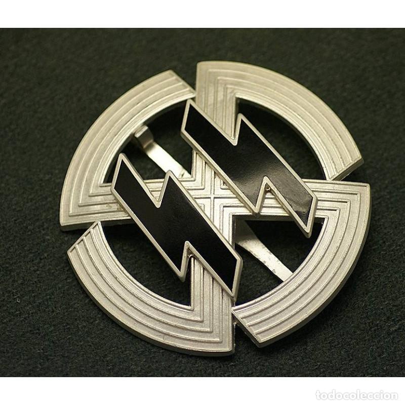 Militaria: MEDALLA GERM&Aacute;NICA SS EN PLATA- Alemania - SEGUNDA GUERRA MUNDIAL