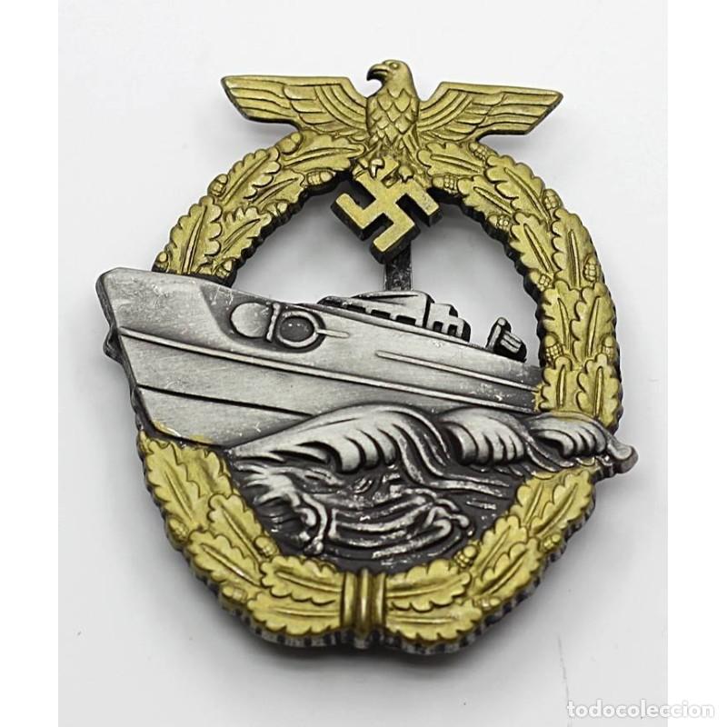 Militaria: DISTINTIVO COMBATE LANCHAS R&Aacute;PIDAS- Alemania - SEGUNDA GUERRA MUNDIAL