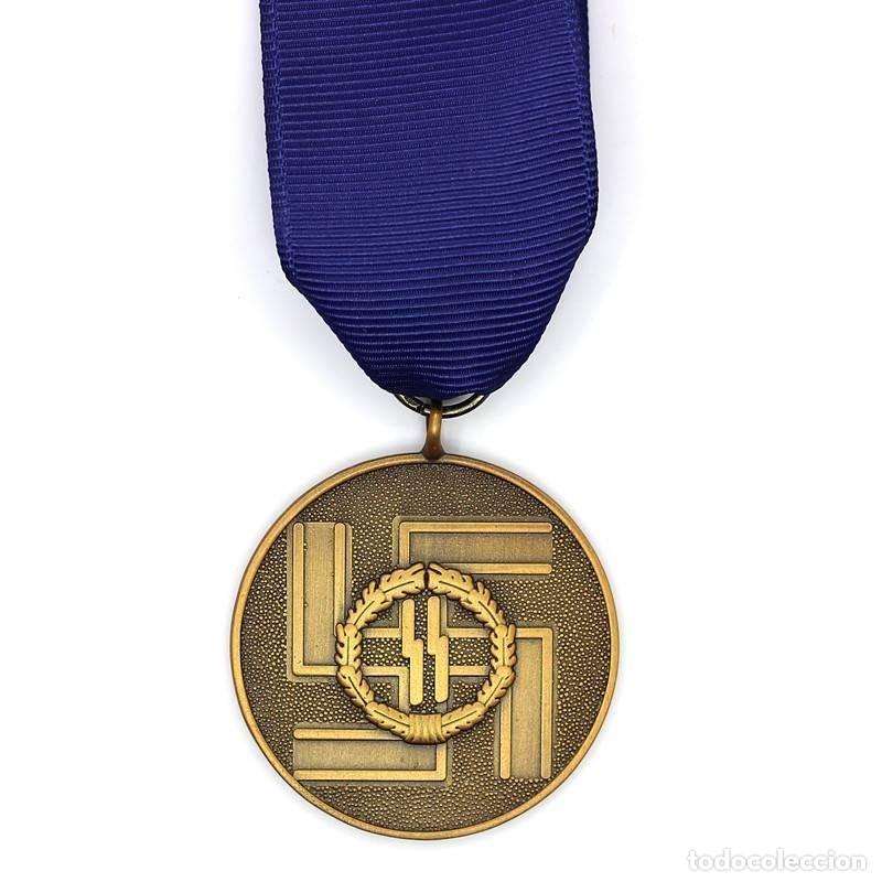 Militaria: MEDALLA 8 A&Ntilde;OS DE SERVICIO WAFFEN SS ALEMANIA