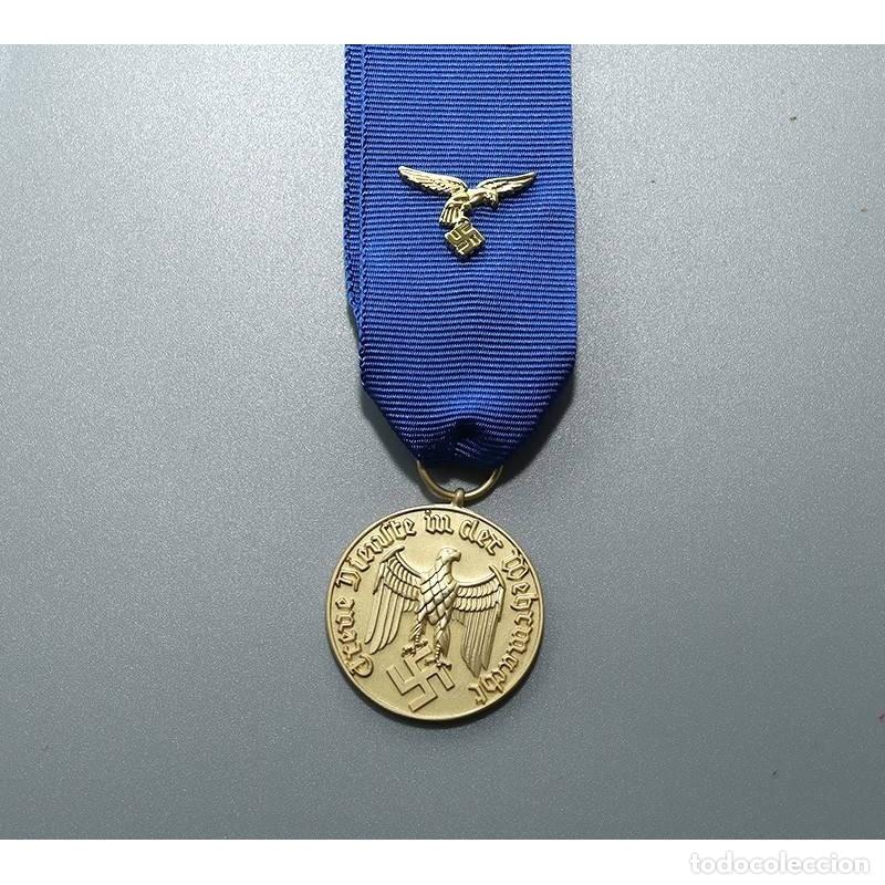 Militaria: MEDALLA 12 A&Ntilde;OS DE SERVICIO EN LA LUFTWAFFE