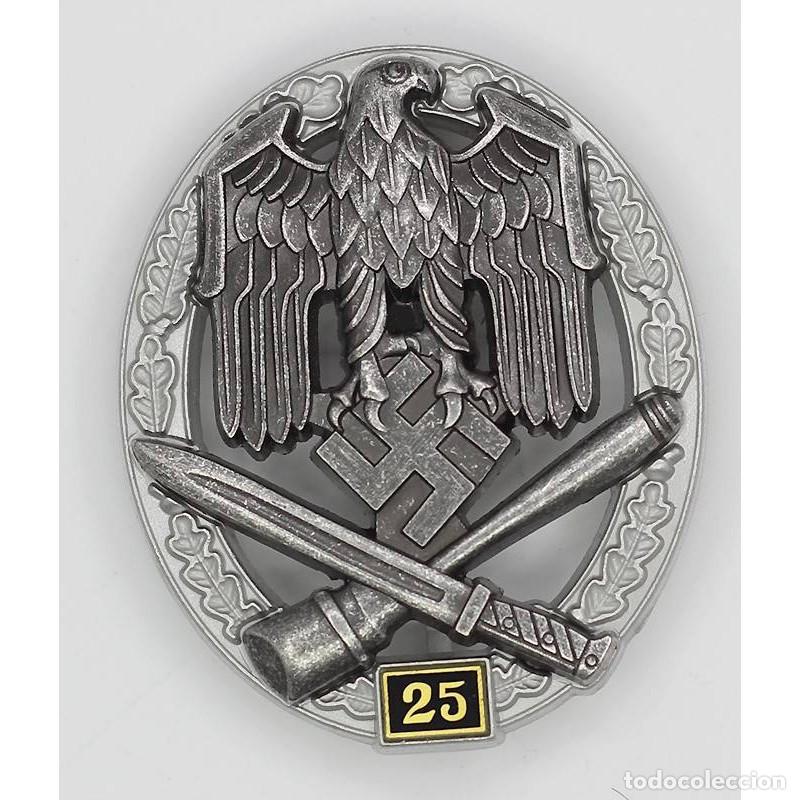 Militaria: INSIGNIA DE ASALTO GENERAL, 25 ACCIONES