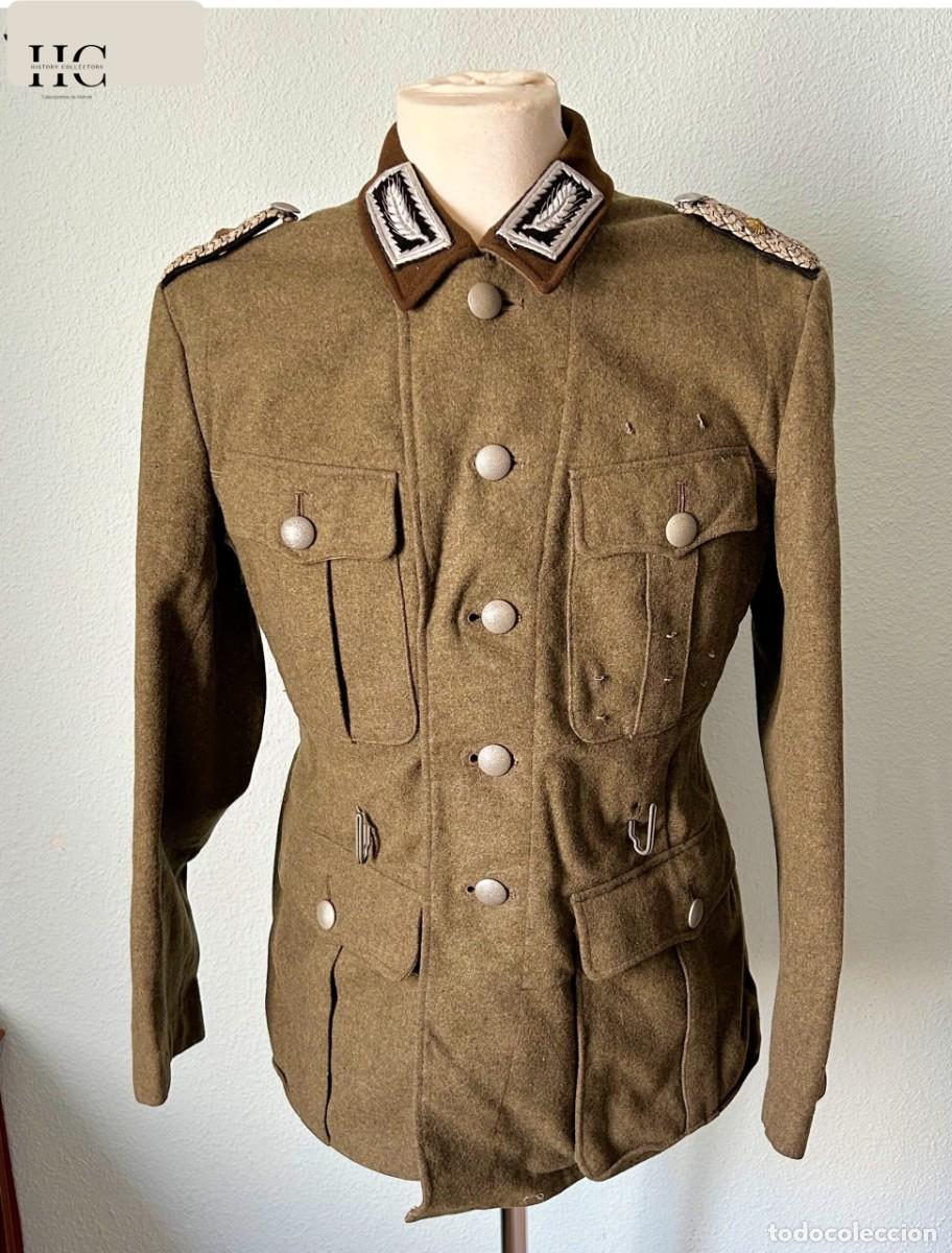 Militaria: Guerrera Oficial RAD Oberarbeitsf&uuml;hrer 1940 - Marcajes Tallas - Distrito VII Ansbach