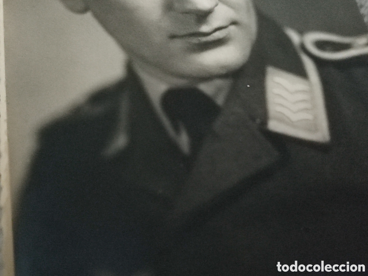 Militaria: Retrato postal original - Foto 2