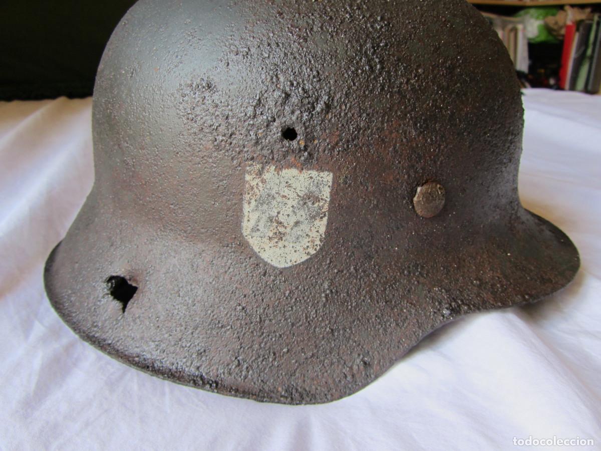 Militaria: CASCO ALEMAN M 42 SS - Foto 7