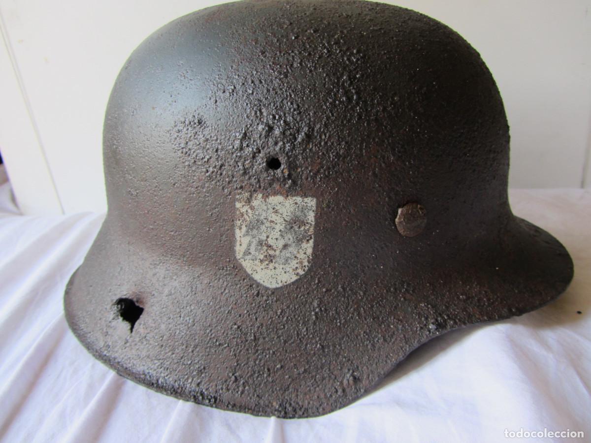 Militaria: CASCO ALEMAN M 42 SS - Foto 9