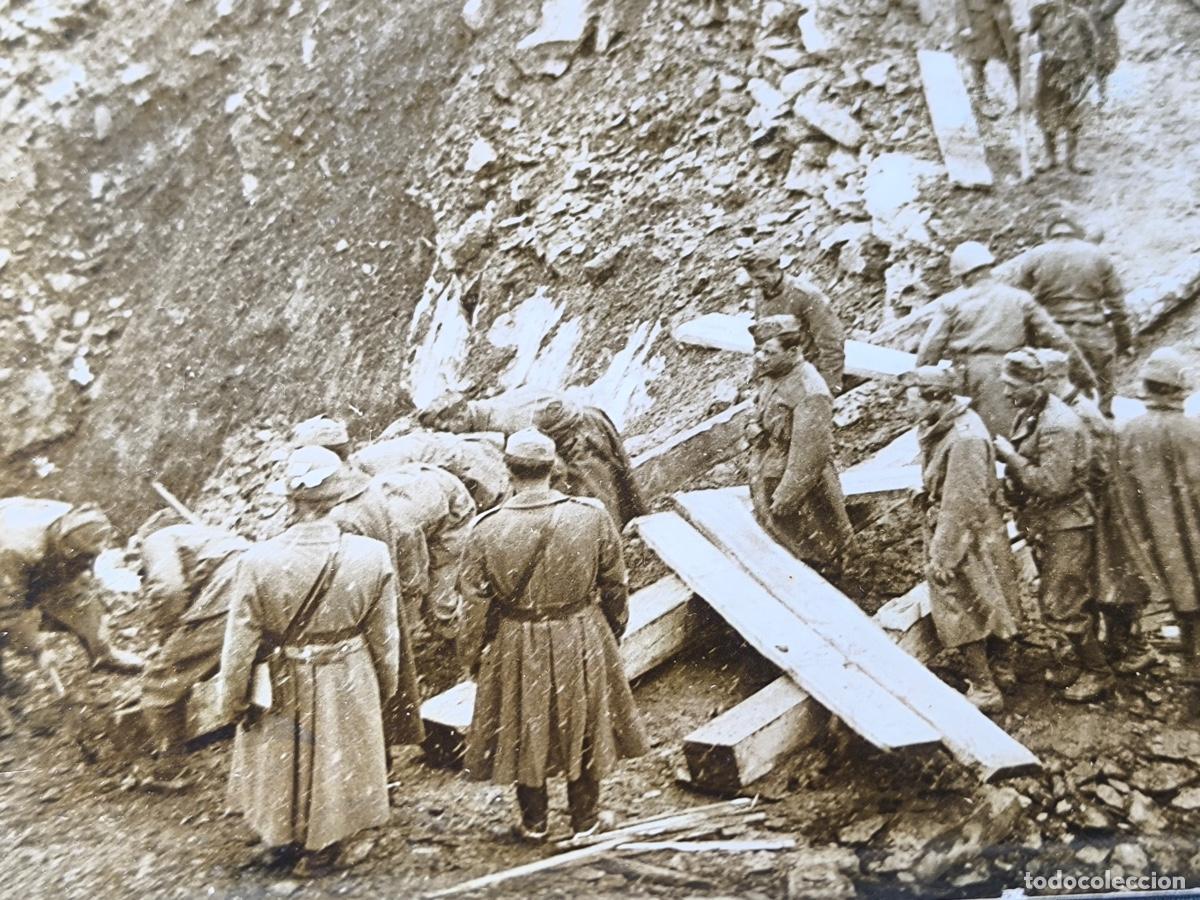 Militaria: Frente Occidental tropas Italianas, 2a Guerra Mundial. Foto original instituto Luce Italia.
