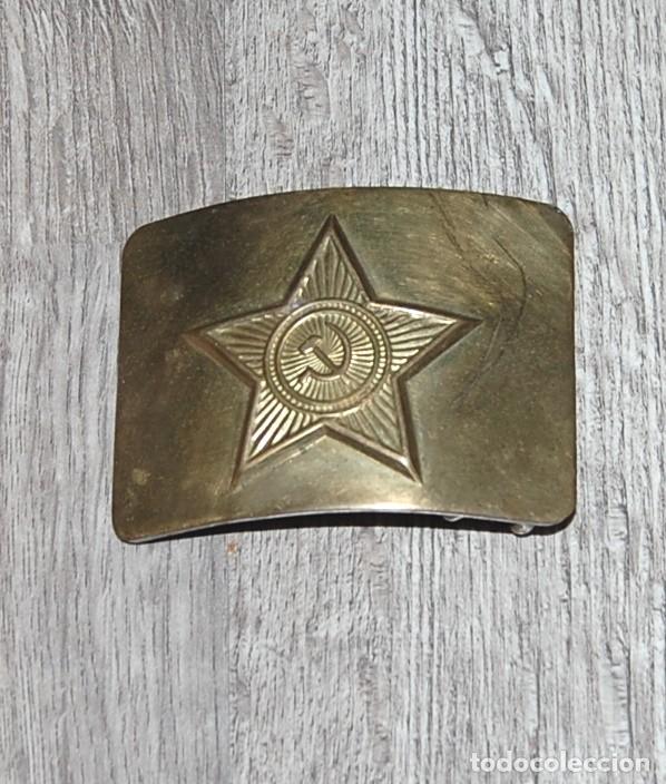 Militaria: HEBILLA CINTURON SOLDADO DE LA UNI&Oacute;N SOVIETICA CCCP URSS - WWII