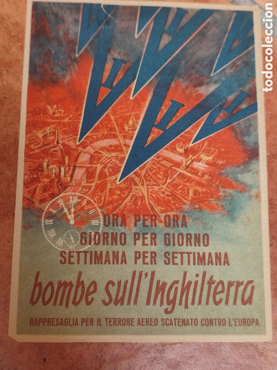 Militaria: PNF card original boccasile - Foto 1