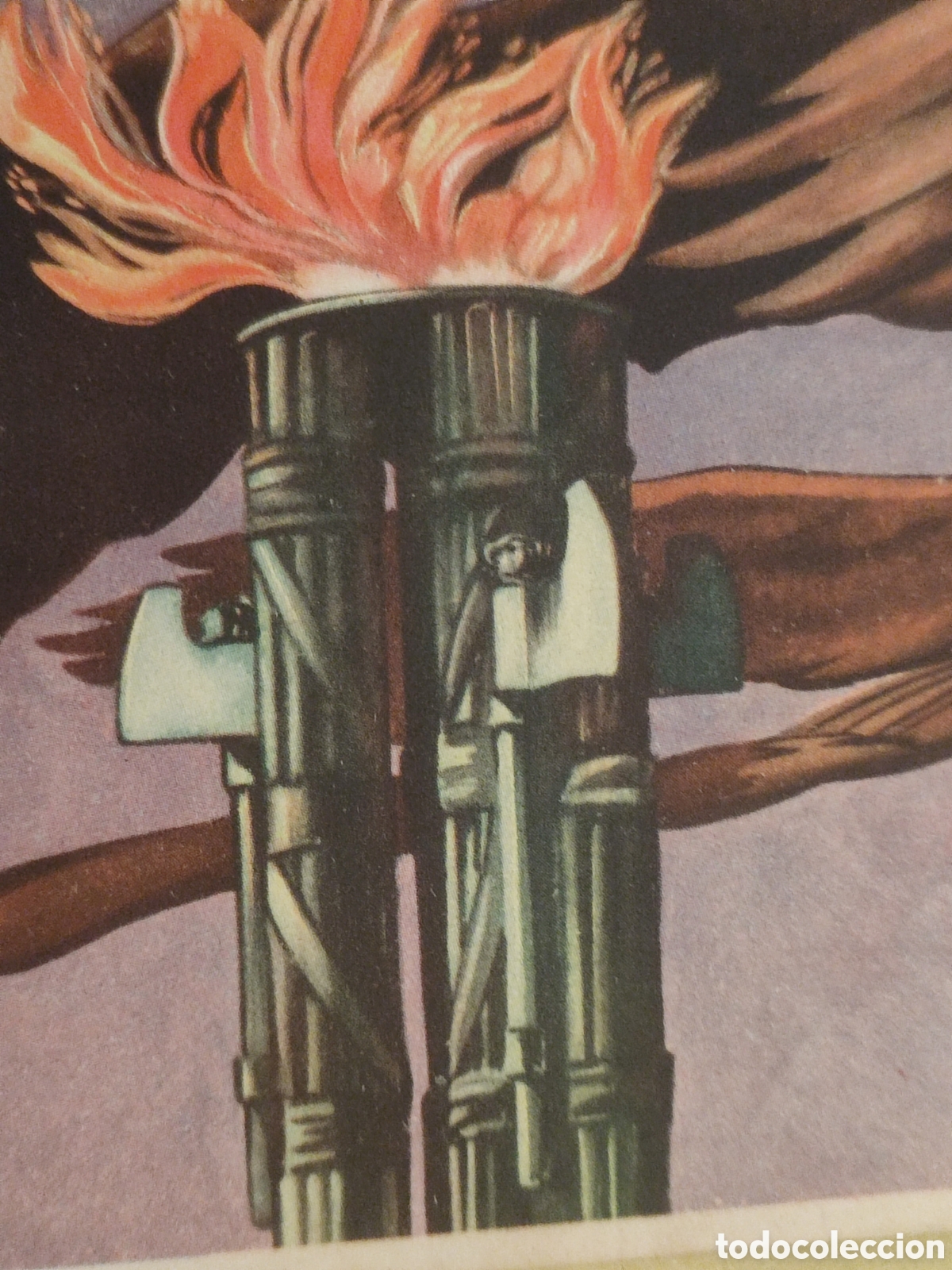 Militaria: Postal PNF card boccasile - Foto 2