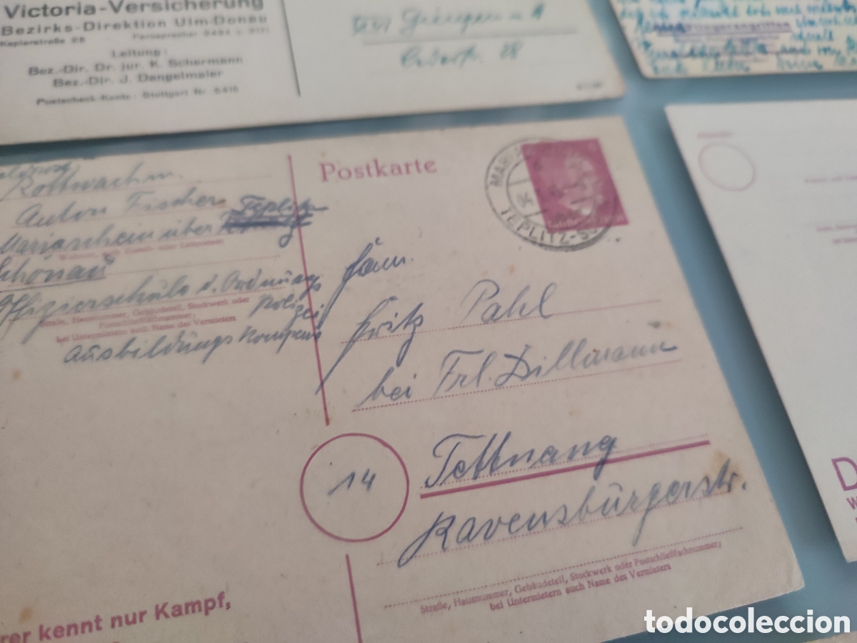 Militaria: Lote feldpost original - Foto 5