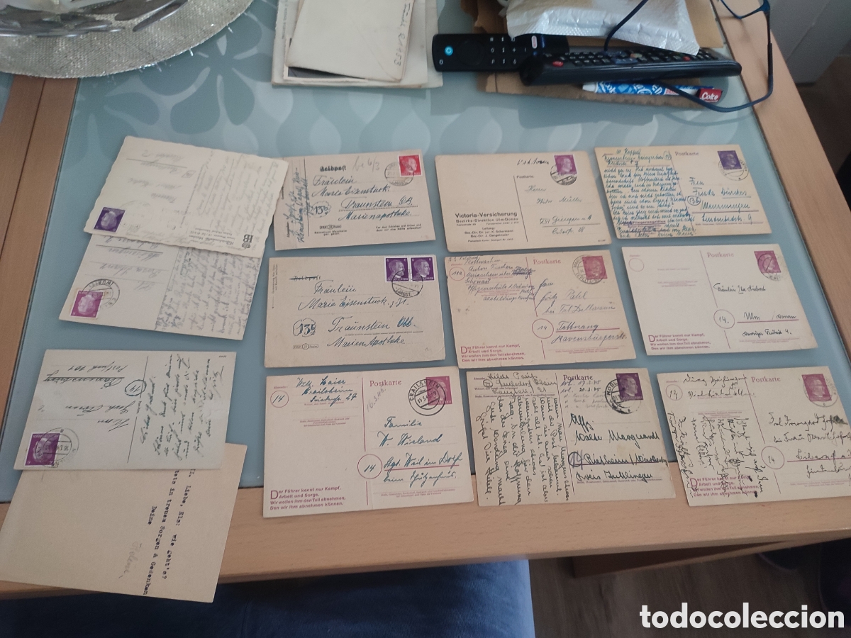Militaria: Lote feldpost original - Foto 9
