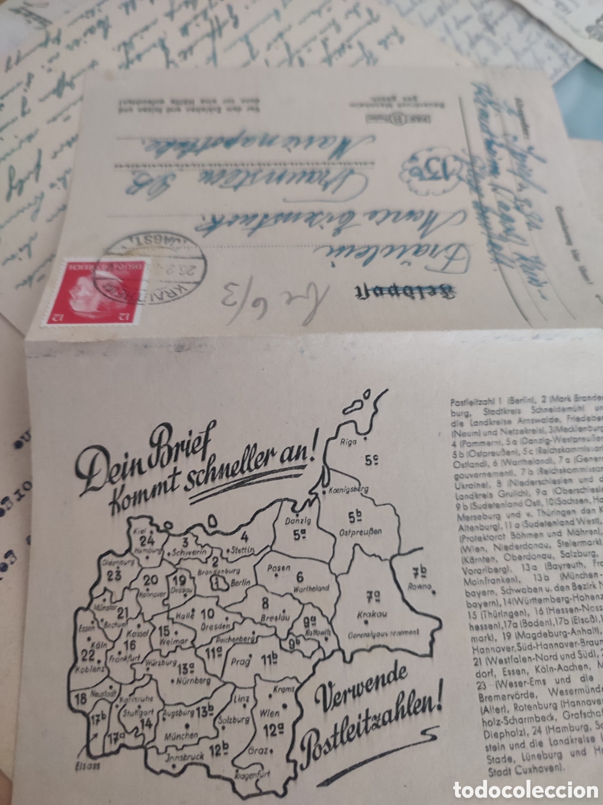 Militaria: Lote feldpost original - Foto 15