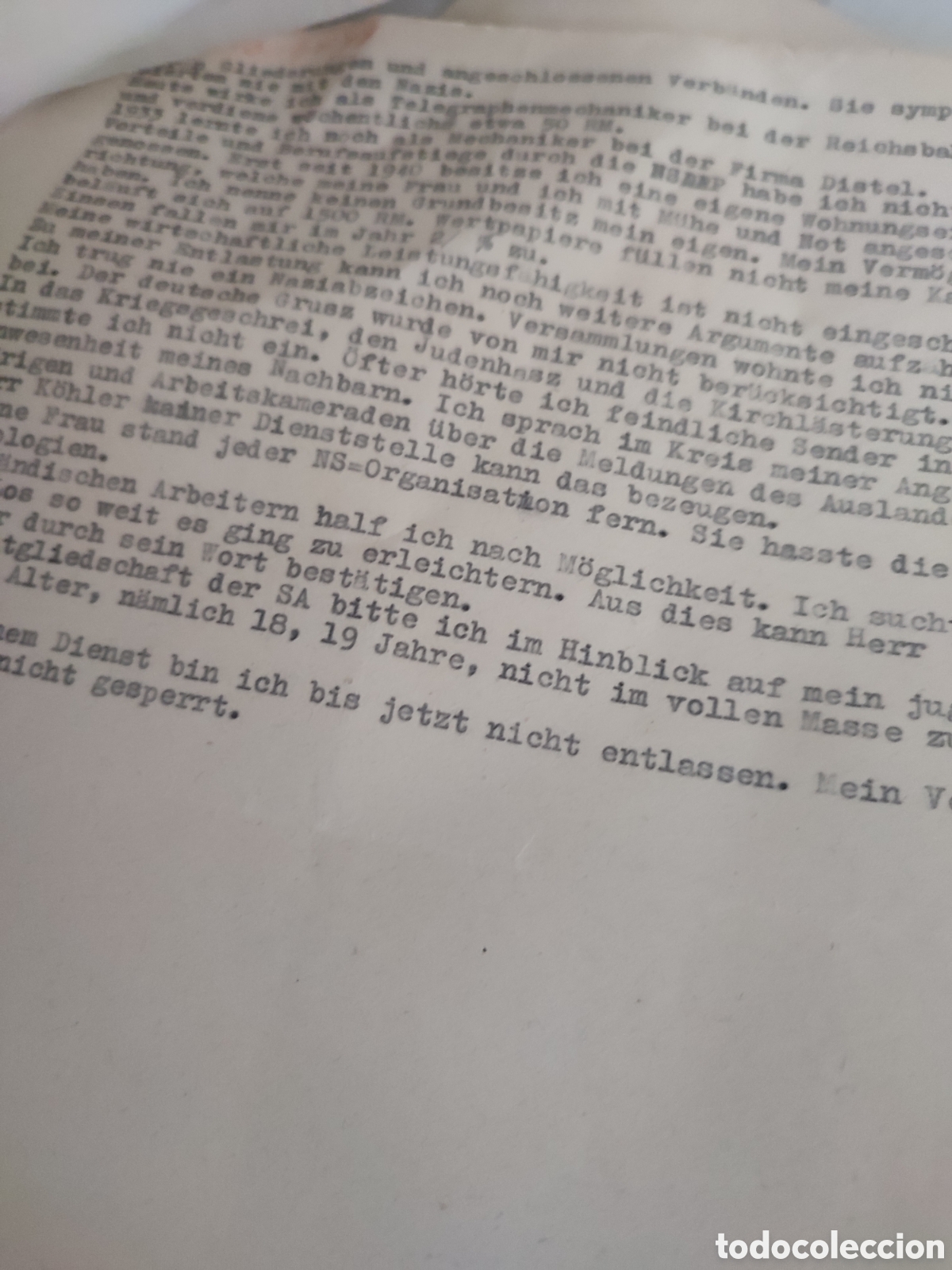 Militaria: Lote documentos N&uacute;remberg flak regimiento 18 - Foto 8