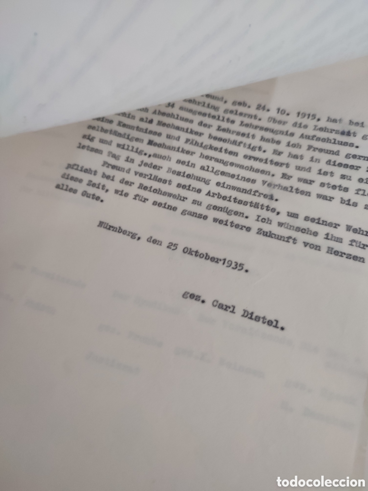 Militaria: Lote documentos N&uacute;remberg flak regimiento 18 - Foto 13