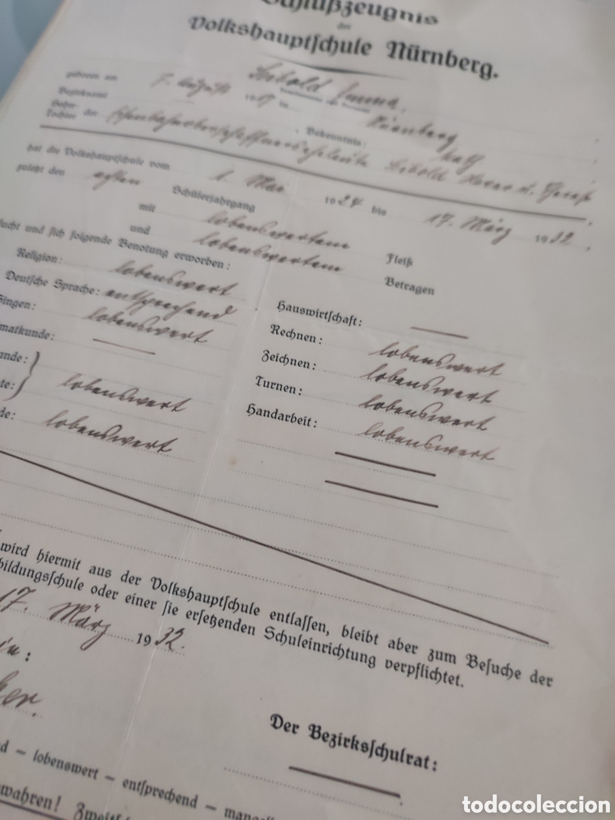 Militaria: Lote documentos N&uacute;remberg flak regimiento 18 - Foto 19