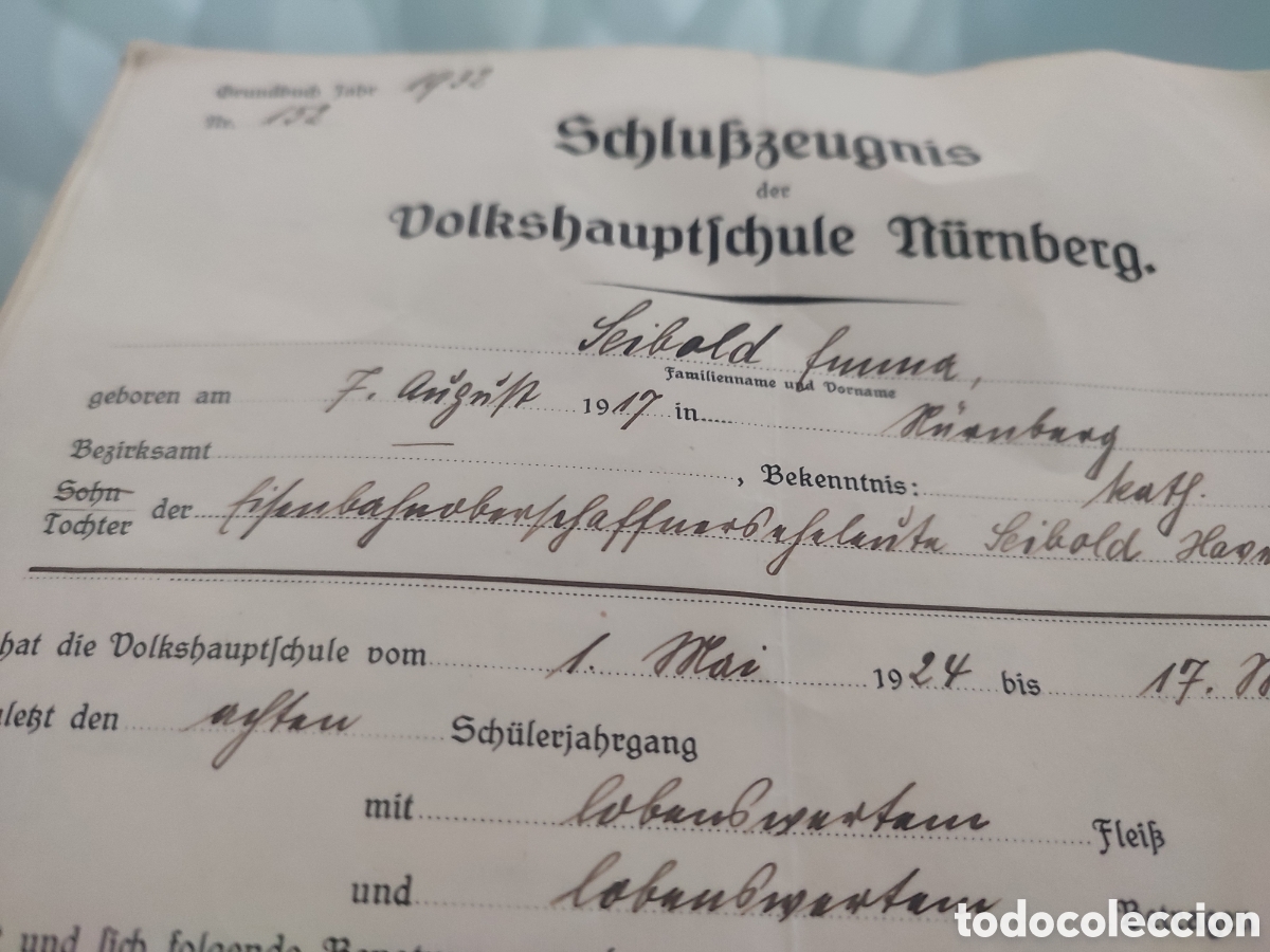 Militaria: Lote documentos N&uacute;remberg flak regimiento 18 - Foto 21