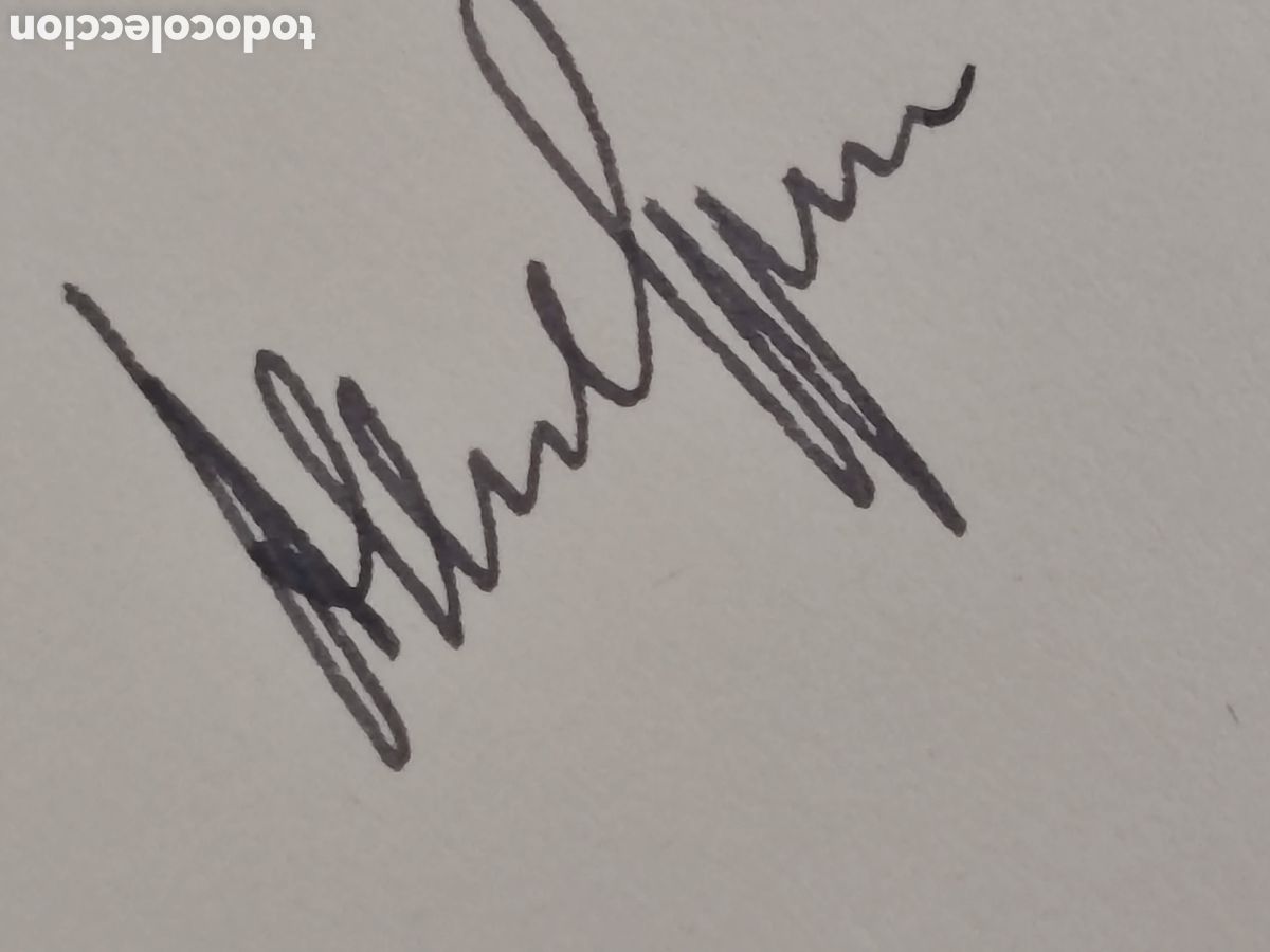 Militaria: Albert speer firma original - Foto 8